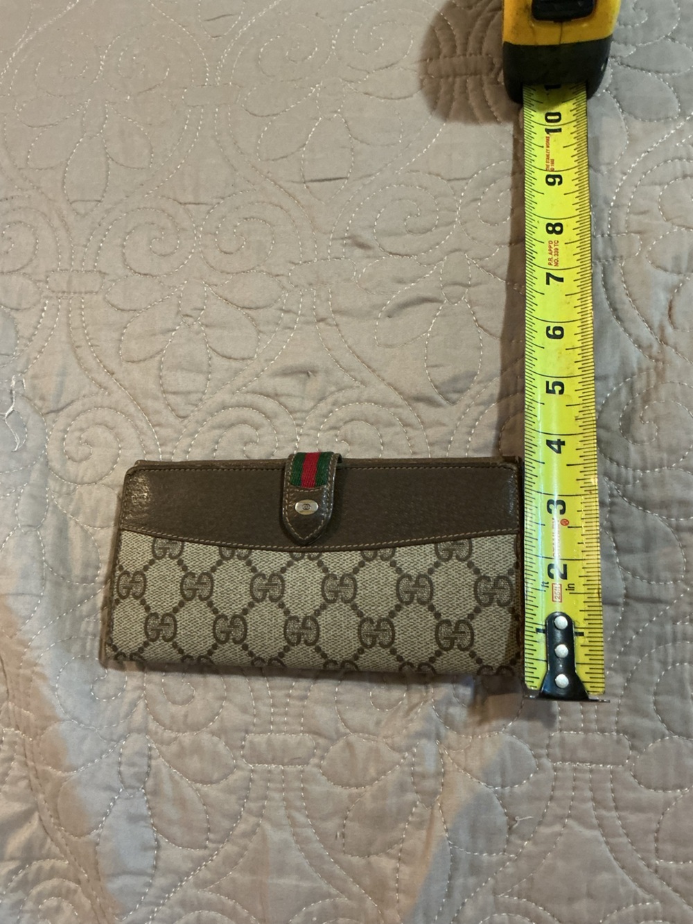 Authentic Vintage Gucci Brown Monogram Accessory Collection Wallet - Picture 6 of 15